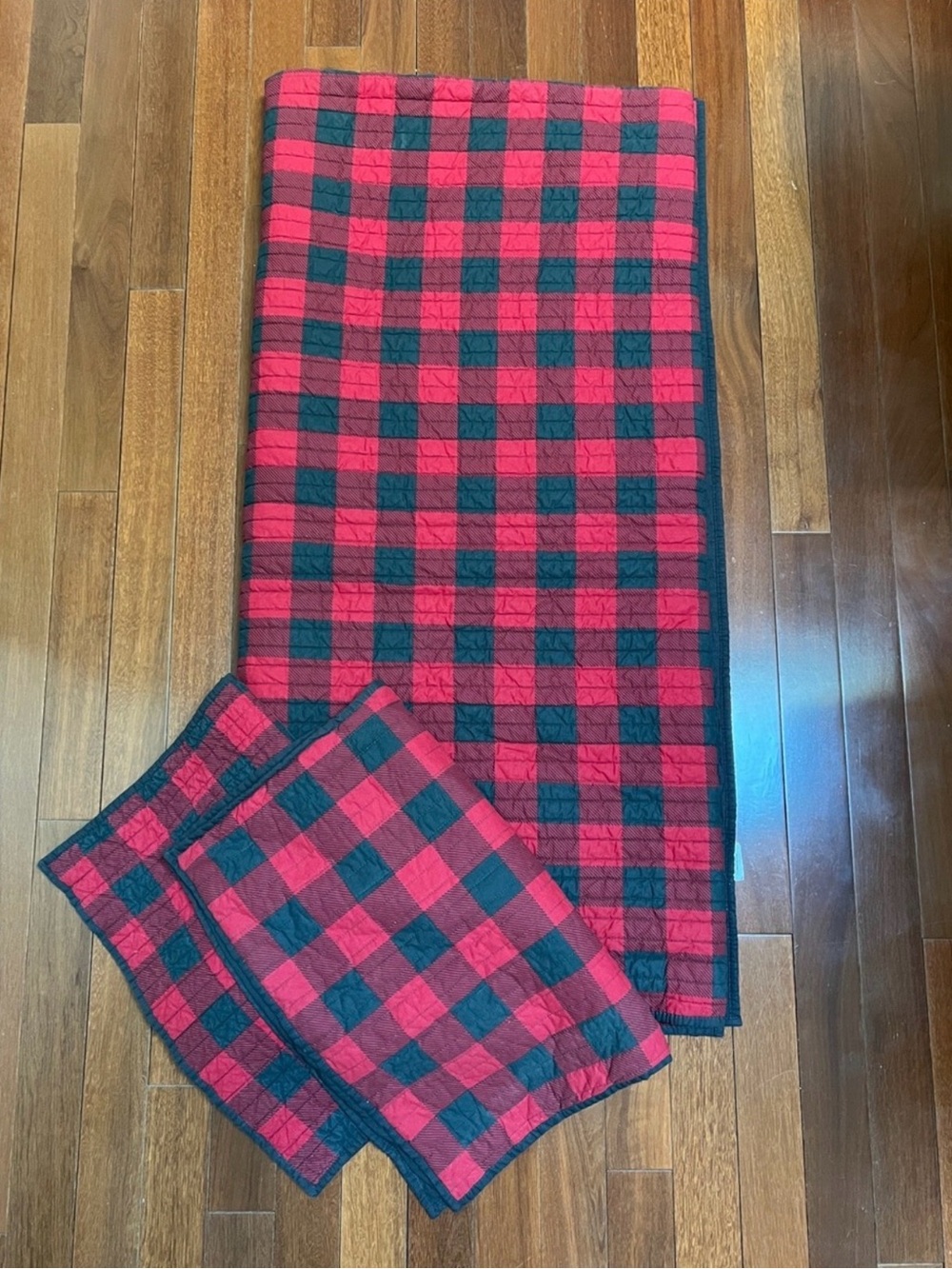 Buffalo Plaid Comforter Quilt Sham Set